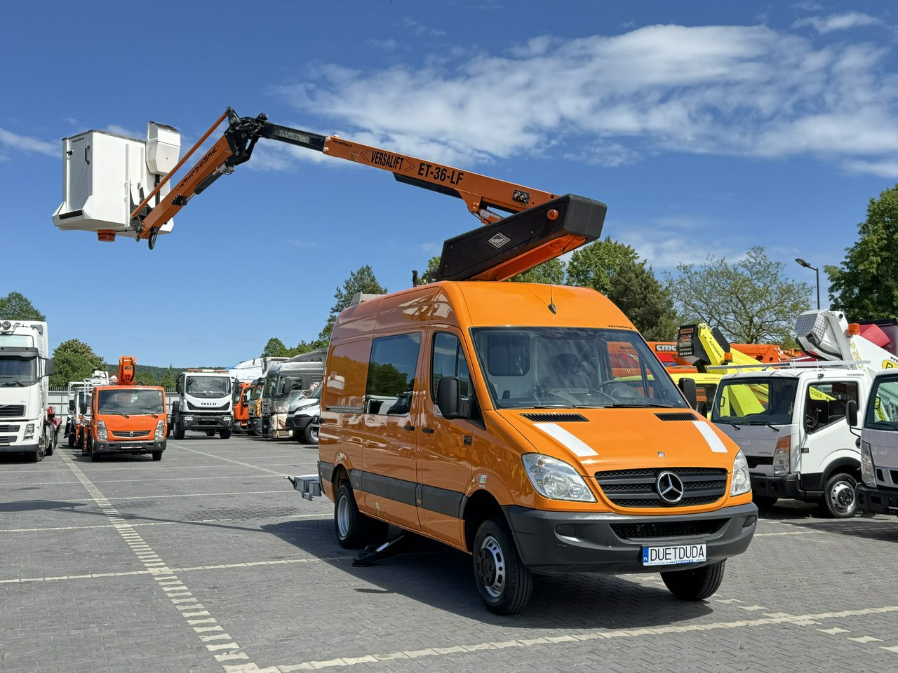 Mercedes Sprinter Zwyżka Podnośnik Koszowy VERSALIFT KLUBB ET-36-LF UDT - 车载空中平台:图3 Mercedes Sprinter Zwyżka Podnośnik Koszowy VERSALIFT KLUBB ET-36-LF UDT - 车载空中平台:图3