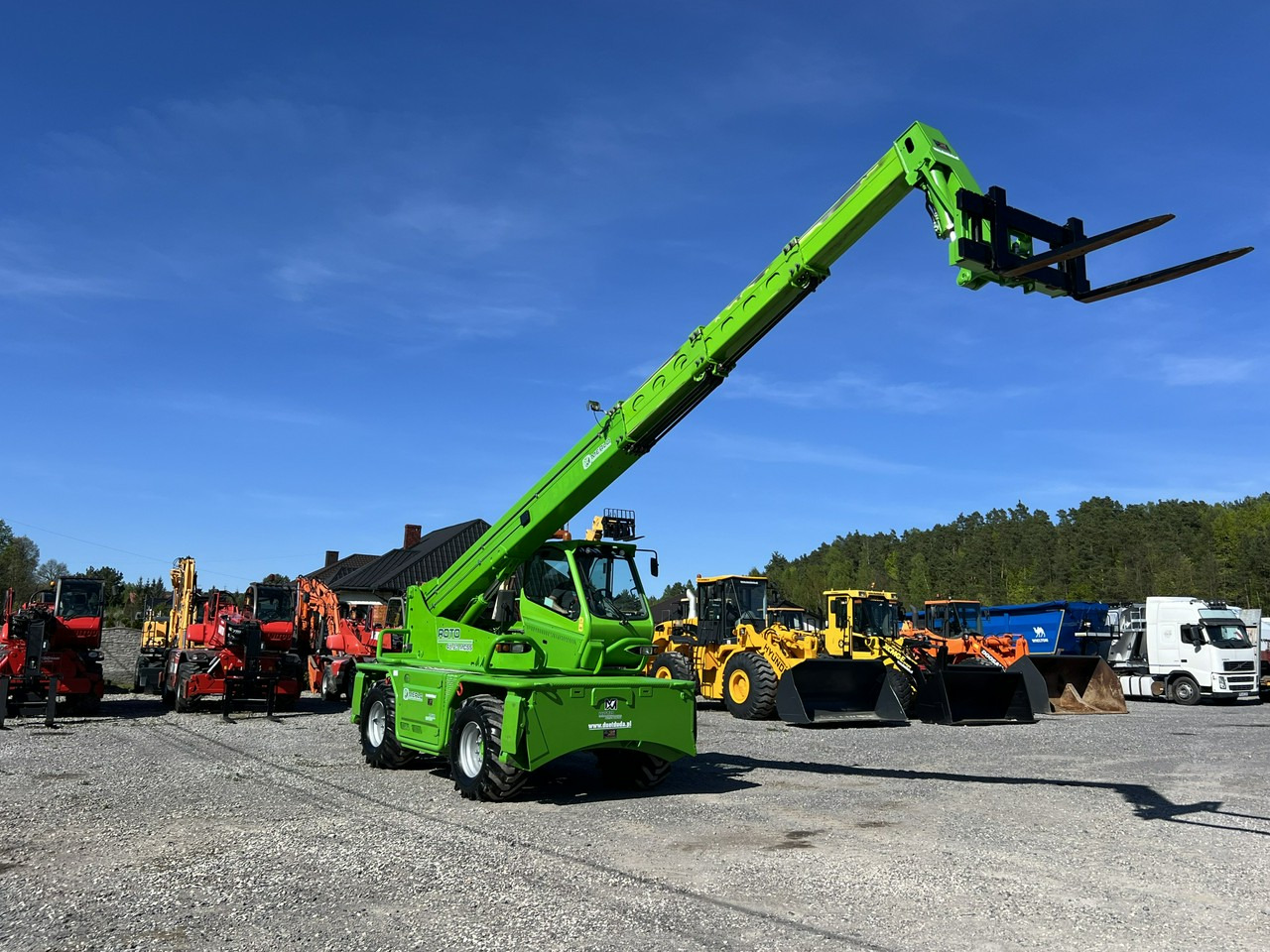 Merlo Roto 45.21 MCSS ( 40.25 ) Podnośnik Obrotowy Wózek Jezdniowy - 伸缩臂叉装车:图3 Merlo Roto 45.21 MCSS ( 40.25 ) Podnośnik Obrotowy Wózek Jezdniowy - 伸缩臂叉装车:图3