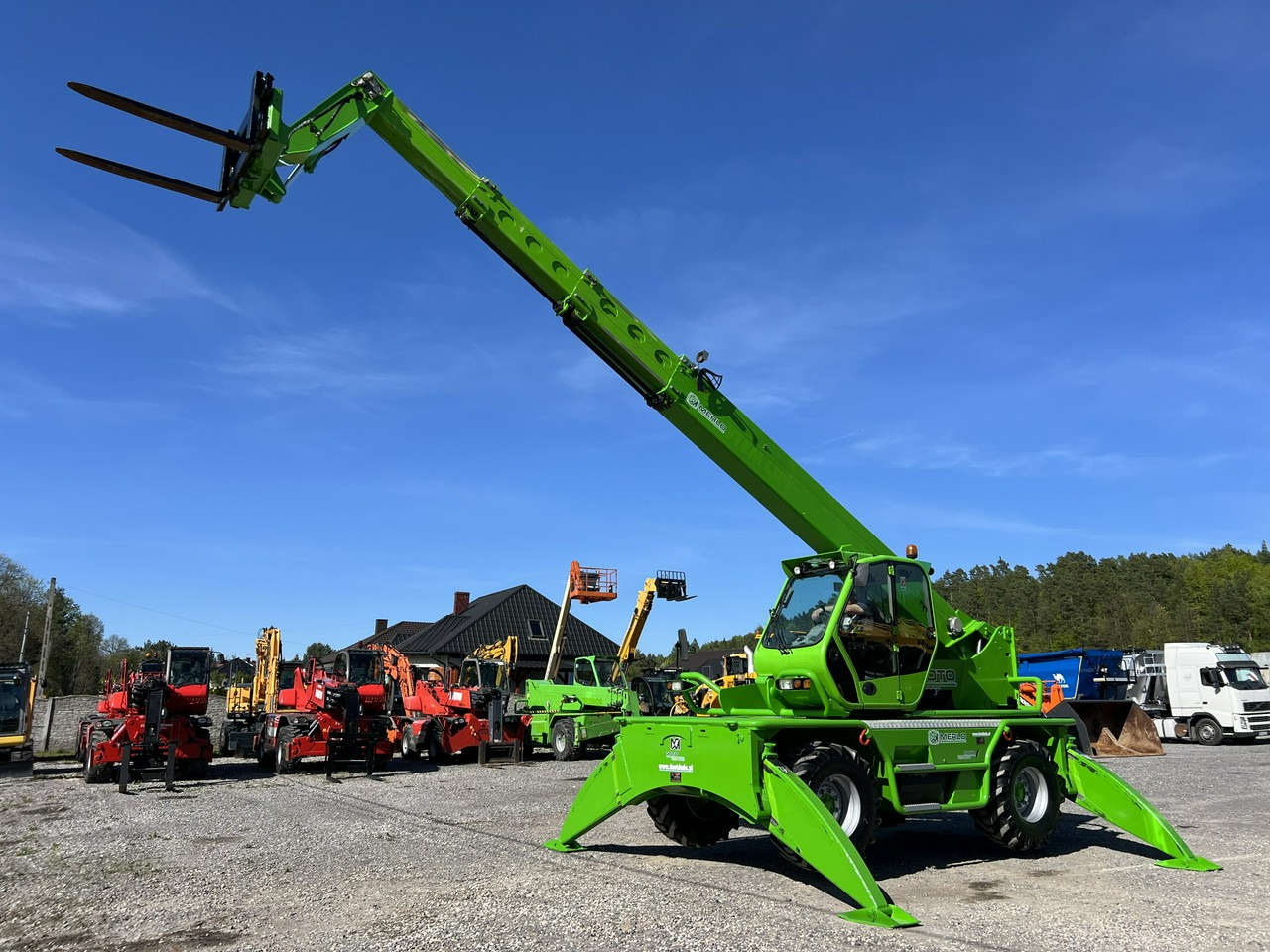 Merlo Roto 45.21 MCSS ( 40.25 ) Podnośnik Obrotowy Wózek Jezdniowy - 伸缩臂叉装车:图1 Merlo Roto 45.21 MCSS ( 40.25 ) Podnośnik Obrotowy Wózek Jezdniowy - 伸缩臂叉装车:图1
