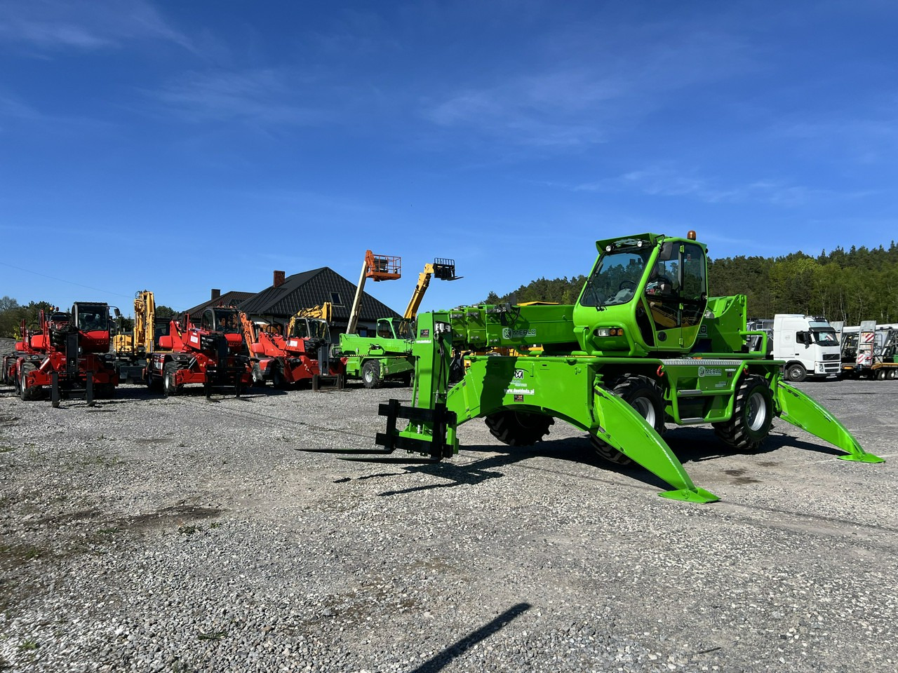 Merlo Roto 45.21 MCSS ( 40.25 ) Podnośnik Obrotowy Wózek Jezdniowy - 伸缩臂叉装车:图4 Merlo Roto 45.21 MCSS ( 40.25 ) Podnośnik Obrotowy Wózek Jezdniowy - 伸缩臂叉装车:图4