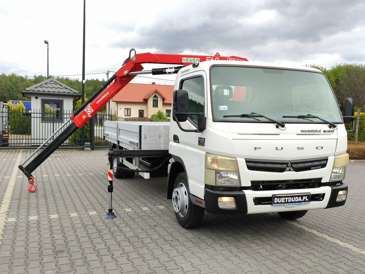 Mitsubishi Canter Fuso 7C15 3.0/150KM HDS FASSI F40 UNIKAT Super Stan !!! - 栏板式/ 平板卡车, 起重车:图3 Mitsubishi Canter Fuso 7C15 3.0/150KM HDS FASSI F40 UNIKAT Super Stan !!! - 栏板式/ 平板卡车, 起重车:图3