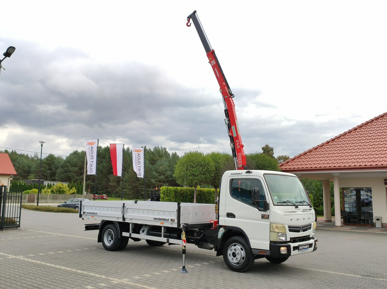 Mitsubishi Canter Fuso 7C15 3.0/150KM HDS FASSI F40 UNIKAT Super Stan !!! - 栏板式/ 平板卡车, 起重车:图5 Mitsubishi Canter Fuso 7C15 3.0/150KM HDS FASSI F40 UNIKAT Super Stan !!! - 栏板式/ 平板卡车, 起重车:图5