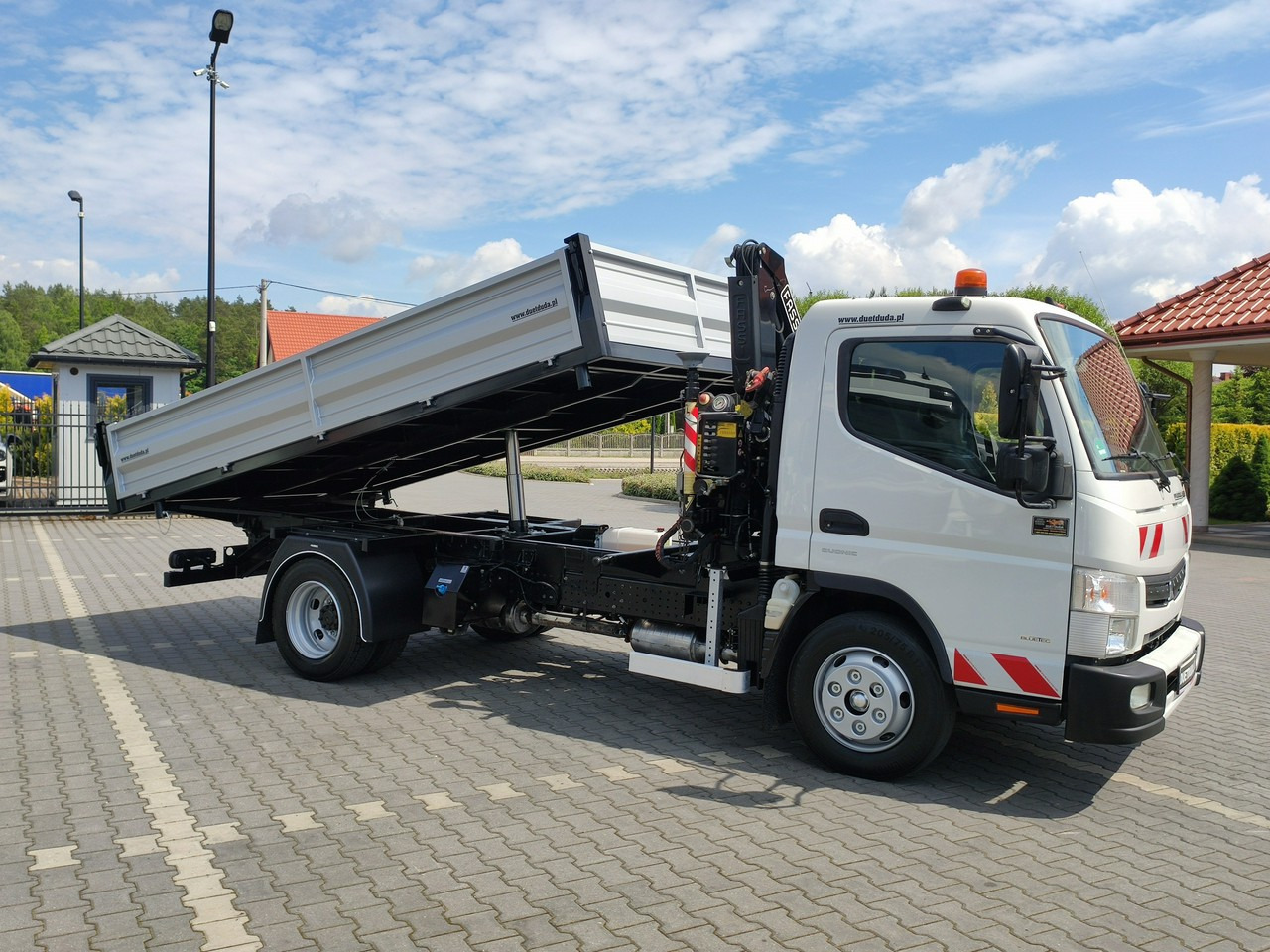 翻斗车 Mitsubishi Canter Fuso 9C18 3.0/180KM Automat, HDS FASSI F30 Wywrotka 3-str：图16