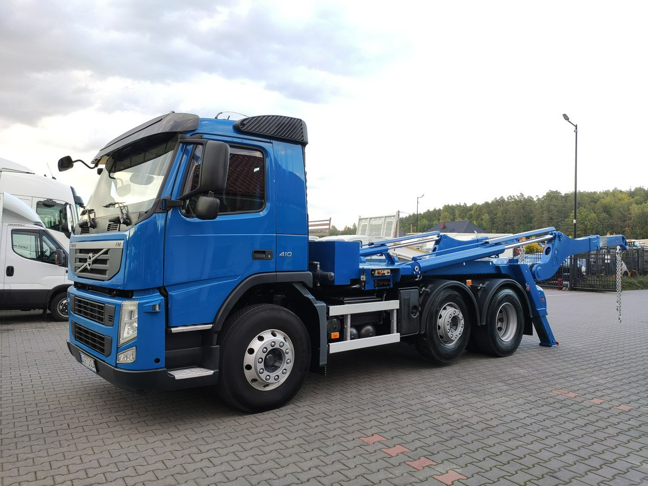 箕斗装载车 Volvo FM 410 E5 Bramowiec Hakowiec 6x2 Oś Skrętna / Podnoszona Automat:图15 箕斗装载车 Volvo FM 410 E5 Bramowiec Hakowiec 6x2 Oś Skrętna / Podnoszona Automat:图15