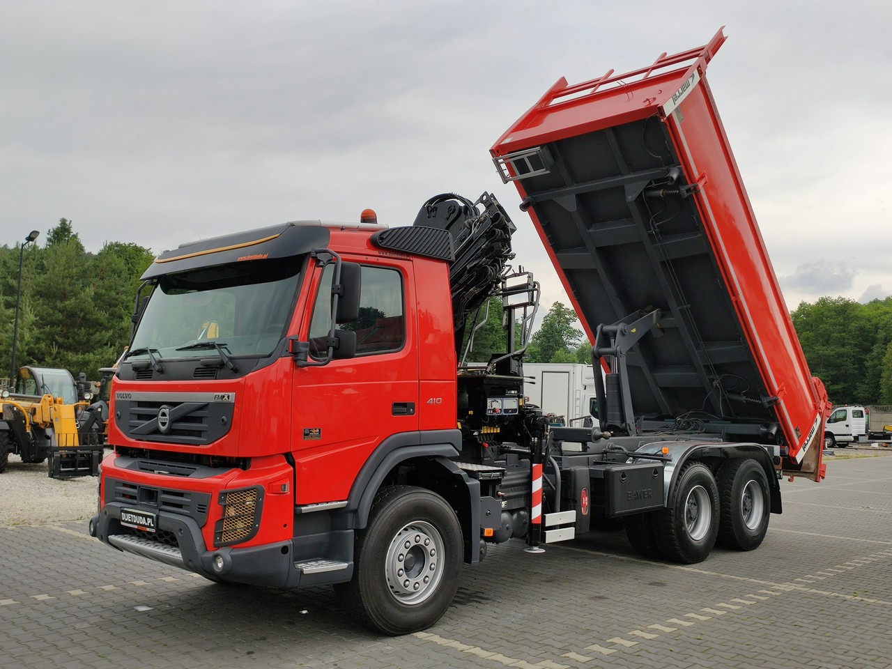 Volvo FMX 410 6x4 13L HDS Radiowy Hydroburta - 翻斗车, 起重车:图3 Volvo FMX 410 6x4 13L HDS Radiowy Hydroburta - 翻斗车, 起重车:图3