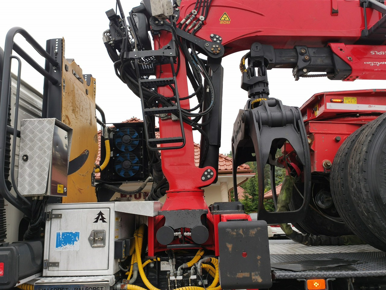 木材运输车 Volvo FMX 540 6x4 RETARDER PALFORET EPSILON S300L Do Drewna：图31