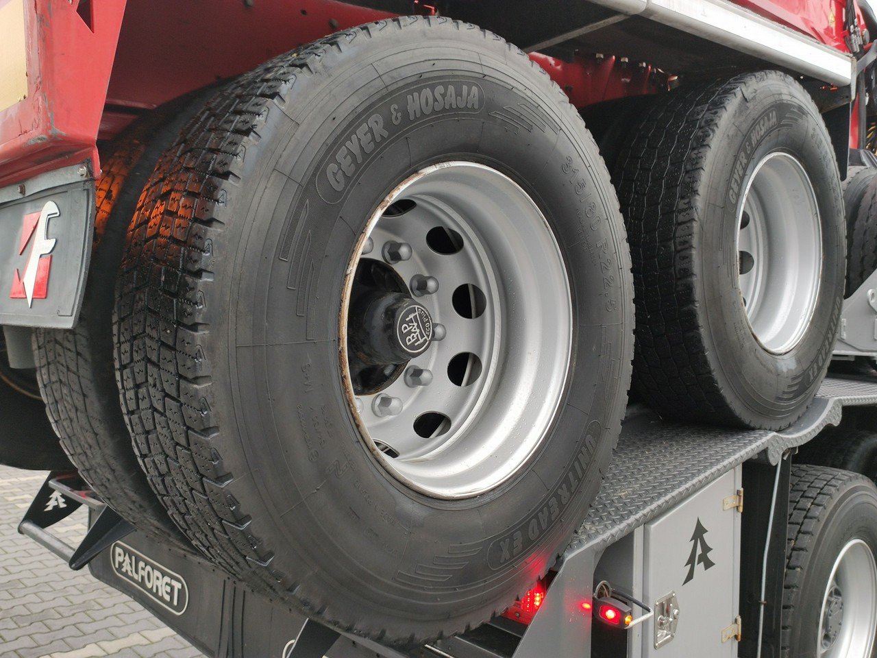 木材运输车 Volvo FMX 540 6x4 RETARDER PALFORET EPSILON S300L Do Drewna：图15