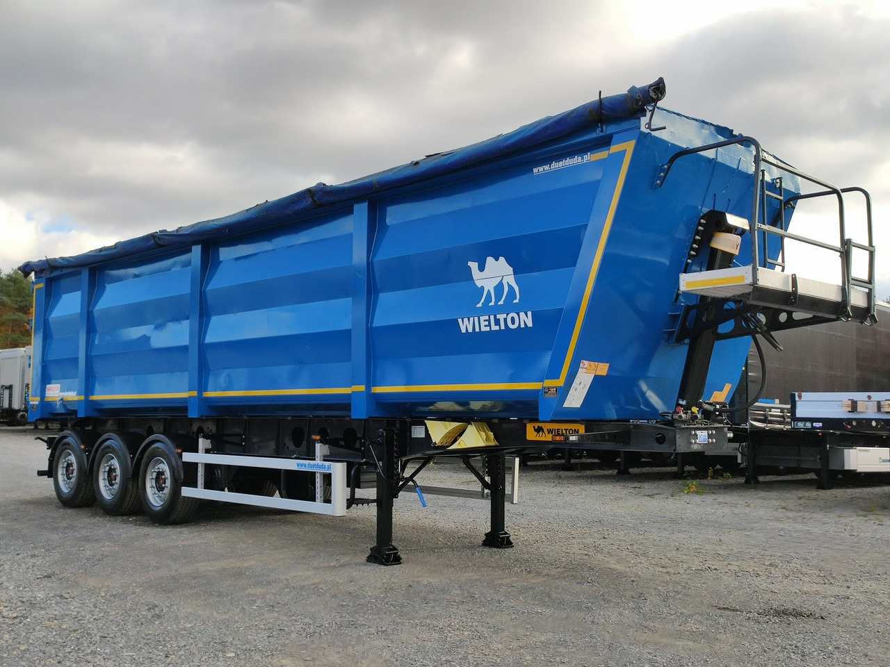 Wielton HARDOX STALOWA DO ZŁOMU 50m Oś Podnoszona Złomówka Super Stan - 翻斗半拖车:图2 Wielton HARDOX STALOWA DO ZŁOMU 50m Oś Podnoszona Złomówka Super Stan - 翻斗半拖车:图2