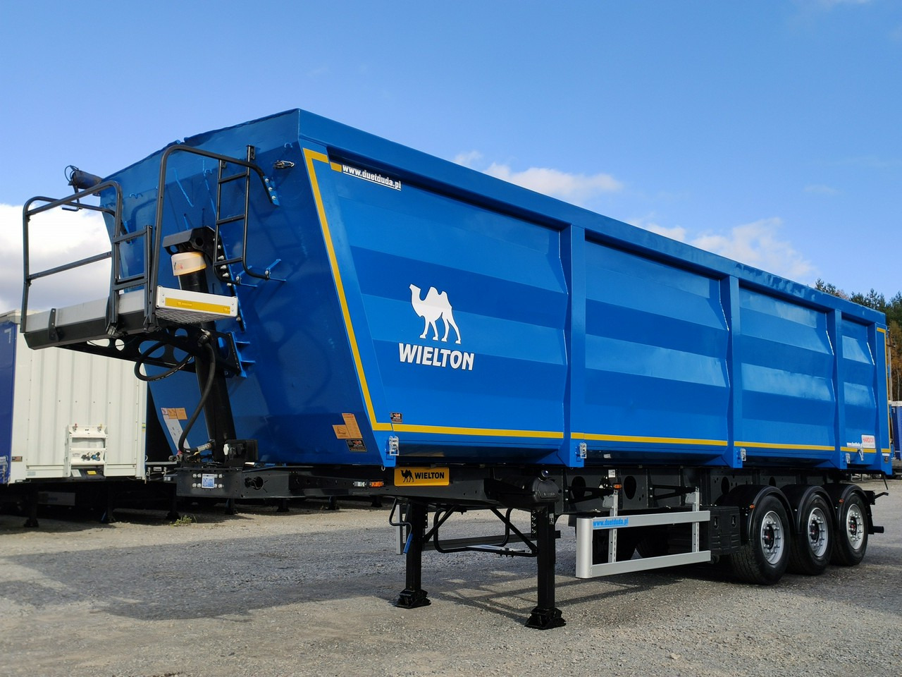 Wielton HARDOX STALOWA DO ZŁOMU 50m Oś Podnoszona Złomówka Super Stan - 翻斗半拖车:图3 Wielton HARDOX STALOWA DO ZŁOMU 50m Oś Podnoszona Złomówka Super Stan - 翻斗半拖车:图3