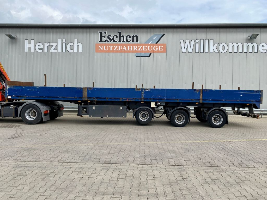 Janzen | ausziehbar*2+3 Achse gelenkt*Luft-Lift - 栏板式/ 平板半拖车:图2 Janzen | ausziehbar*2+3 Achse gelenkt*Luft-Lift - 栏板式/ 平板半拖车:图2