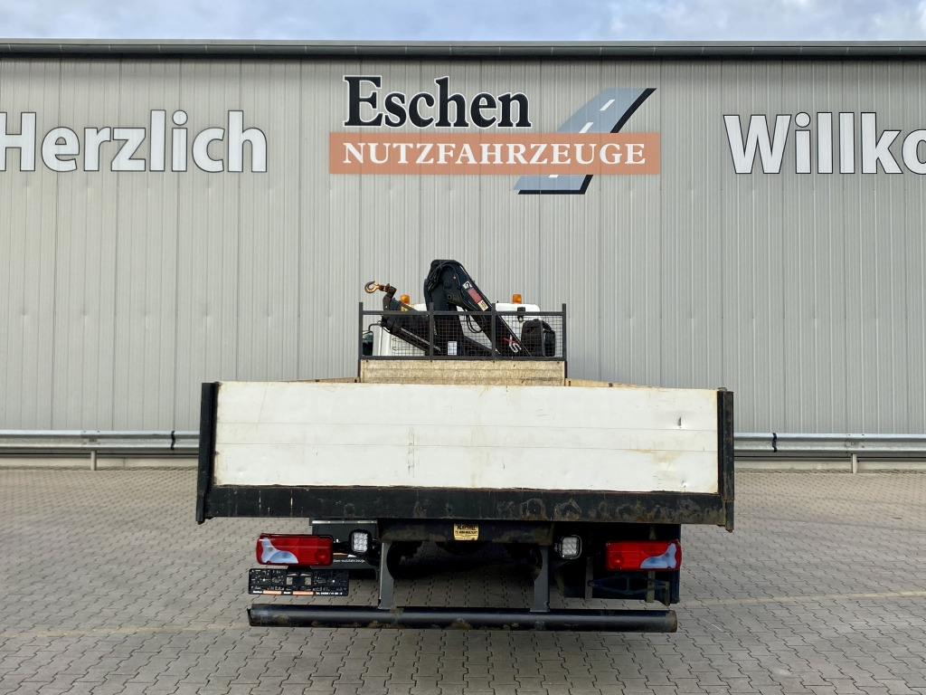 MAN TGL 12.220 4x2 BL / HIAB Faltkran - 栏板式/ 平板卡车, 起重车:图4 MAN TGL 12.220 4x2 BL / HIAB Faltkran - 栏板式/ 平板卡车, 起重车:图4