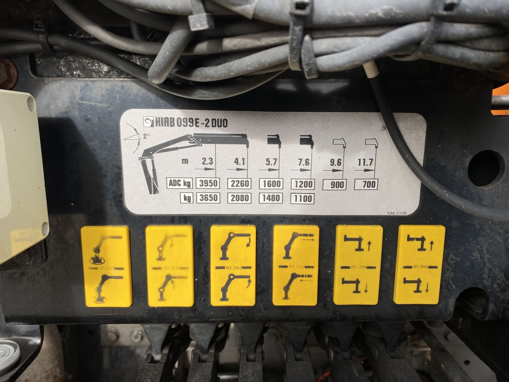 MAN TGM 15.290 4x2 BL / HIAB Faltkran - 栏板式/ 平板卡车, 起重车:图3 MAN TGM 15.290 4x2 BL / HIAB Faltkran - 栏板式/ 平板卡车, 起重车:图3