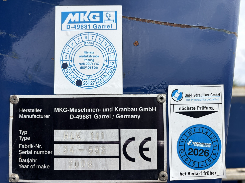 MAN TGS 18.360 4x2 LL / MKG HLK 111 Kran 租赁 MAN TGS 18.360 4x2 LL / MKG HLK 111 Kran:图7 MAN TGS 18.360 4x2 LL / MKG HLK 111 Kran 租赁 MAN TGS 18.360 4x2 LL / MKG HLK 111 Kran:图7