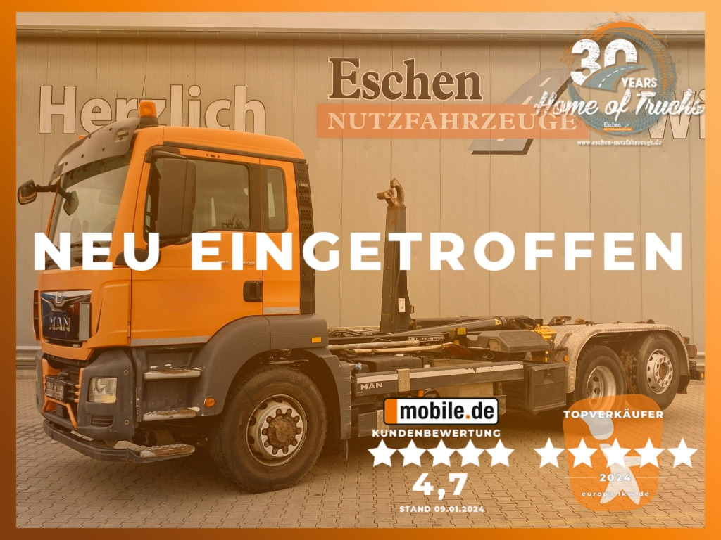 MAN TGS 26.400 6x4 H-4 BL - 吊钩升降车:图1 MAN TGS 26.400 6x4 H-4 BL - 吊钩升降车:图1