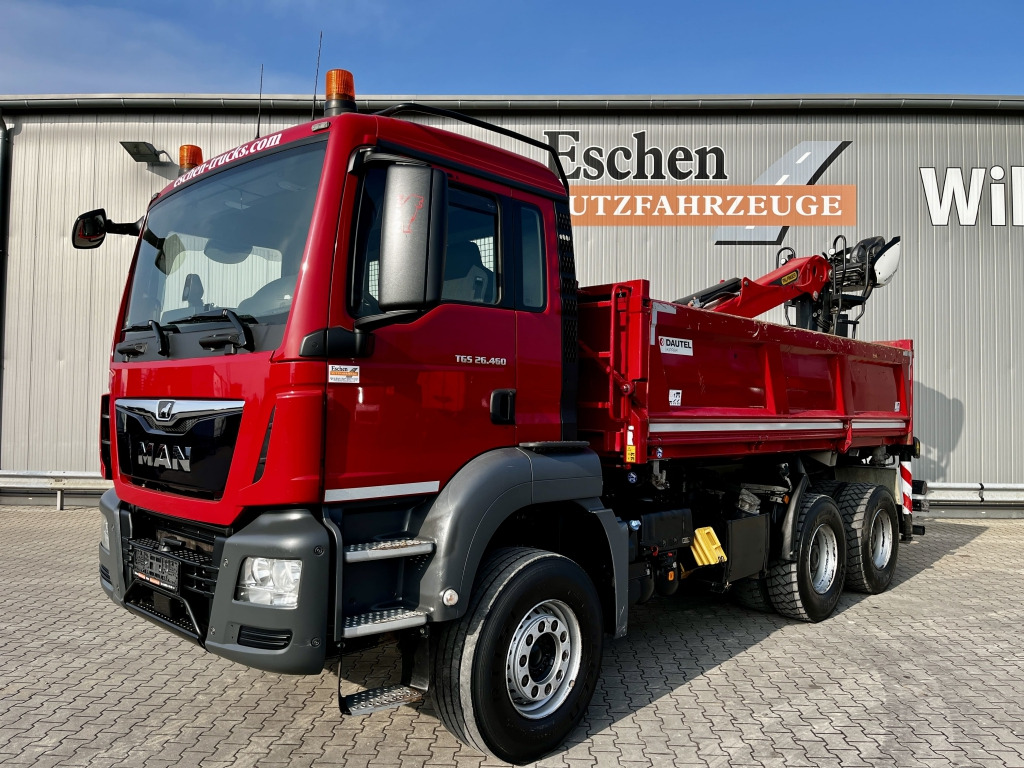 MAN TGS 26.460 6x4 BB / Palfinger M12L83 Kran - 翻斗车, 起重车:图2 MAN TGS 26.460 6x4 BB / Palfinger M12L83 Kran - 翻斗车, 起重车:图2