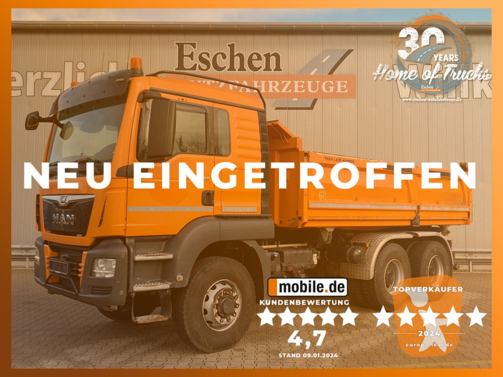MAN TGS 26.460 6x6 H BL - 翻斗车:图1 MAN TGS 26.460 6x6 H BL - 翻斗车:图1
