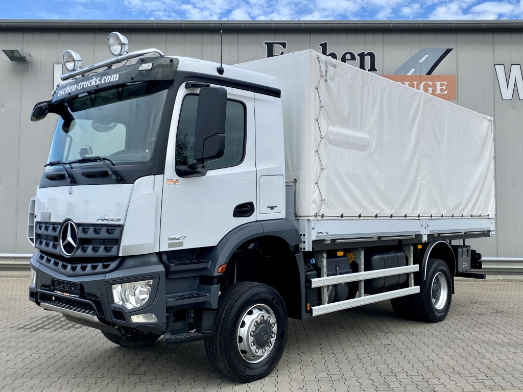 Mercedes-Benz 1827 BB A 4x4 Arocs - 侧帘卡车:图1 Mercedes-Benz 1827 BB A 4x4 Arocs - 侧帘卡车:图1