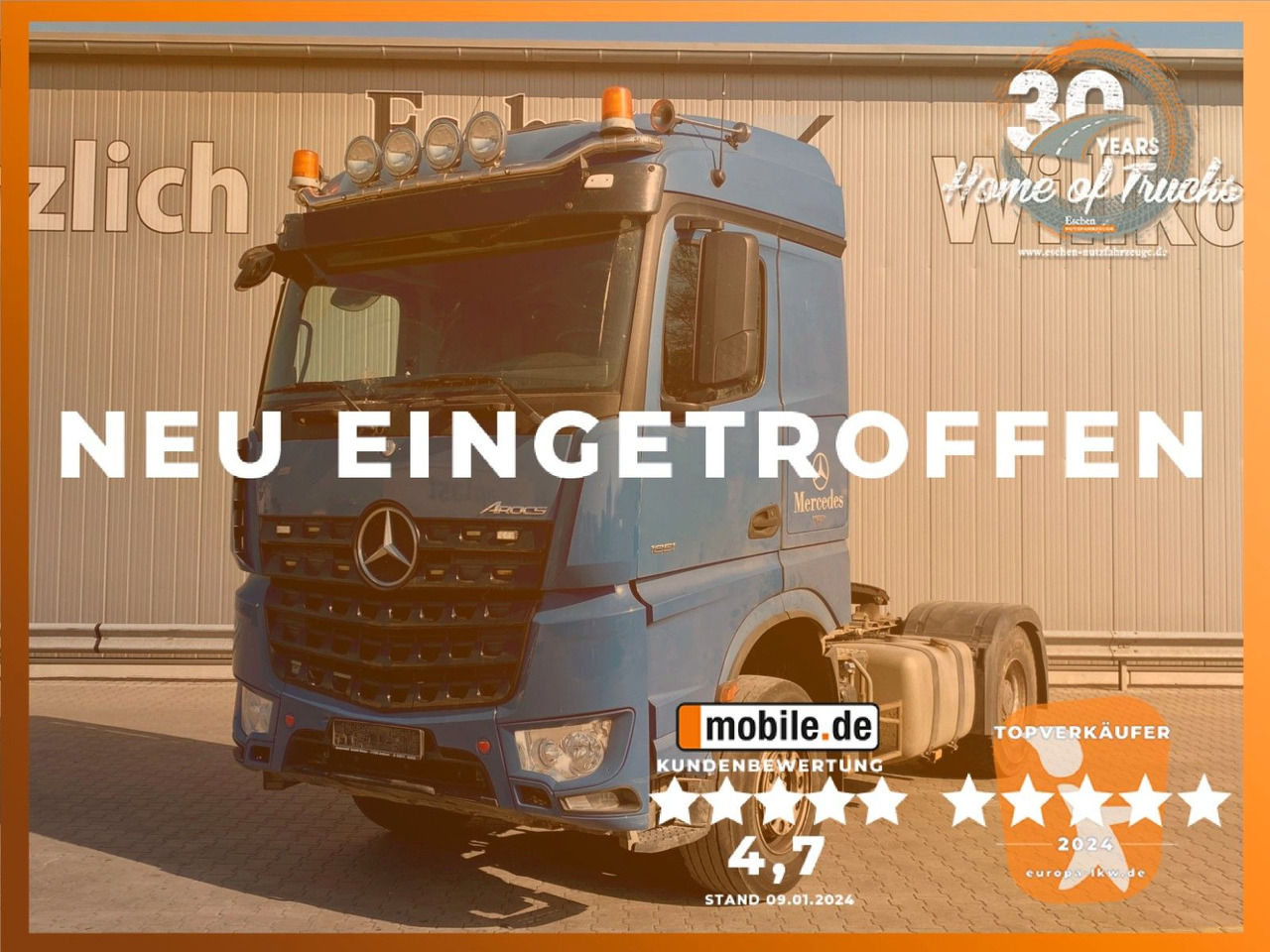 Mercedes-Benz 1851 Arocs LS | 2x Hydraulik*Reifen:70%*1.Hd*AC - 牵引车:图1 Mercedes-Benz 1851 Arocs LS | 2x Hydraulik*Reifen:70%*1.Hd*AC - 牵引车:图1