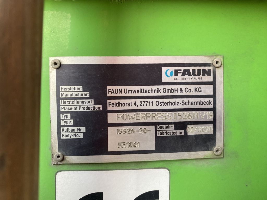 Mercedes-Benz 2533 L 6x2 - 垃圾车:图3 Mercedes-Benz 2533 L 6x2 - 垃圾车:图3