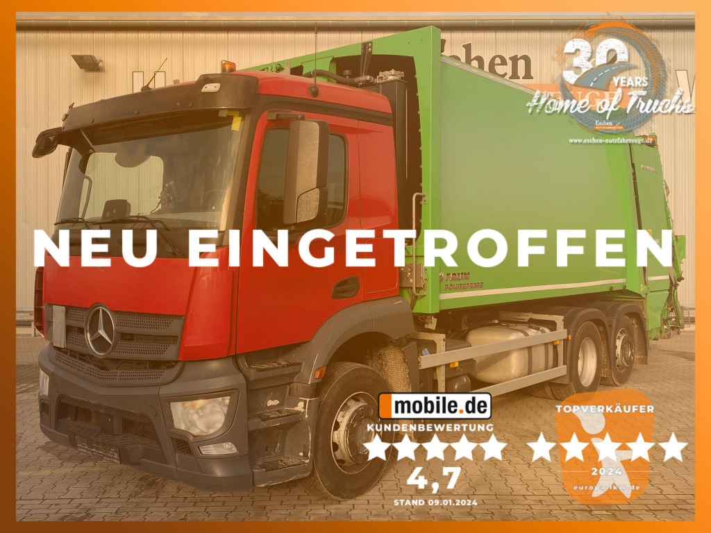 Mercedes-Benz 2533 L 6x2 - 垃圾车:图1 Mercedes-Benz 2533 L 6x2 - 垃圾车:图1