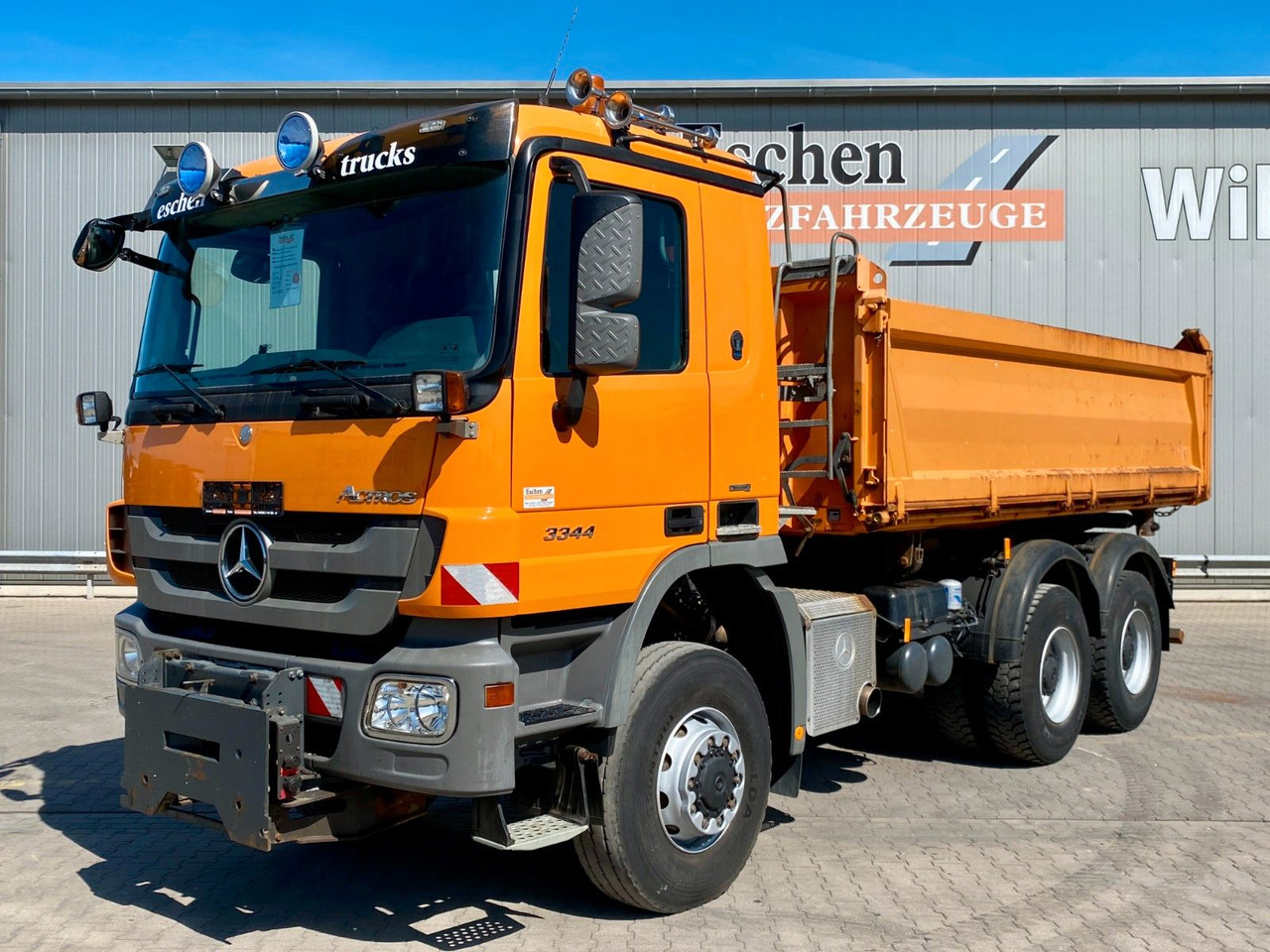 Mercedes-Benz 3344 Actros MP3 6x6 | MEILLER*Telligent*AC*AHK - 翻斗车:图1 Mercedes-Benz 3344 Actros MP3 6x6 | MEILLER*Telligent*AC*AHK - 翻斗车:图1