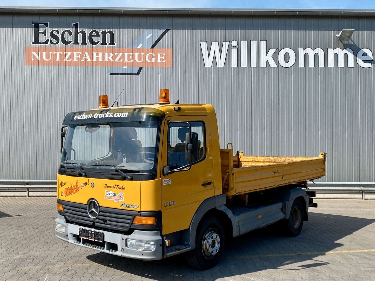 Mercedes-Benz 818 Atego | MEILLER*6-Gang manuell*AHK*Klima*ABS - 翻斗货车:图2 Mercedes-Benz 818 Atego | MEILLER*6-Gang manuell*AHK*Klima*ABS - 翻斗货车:图2