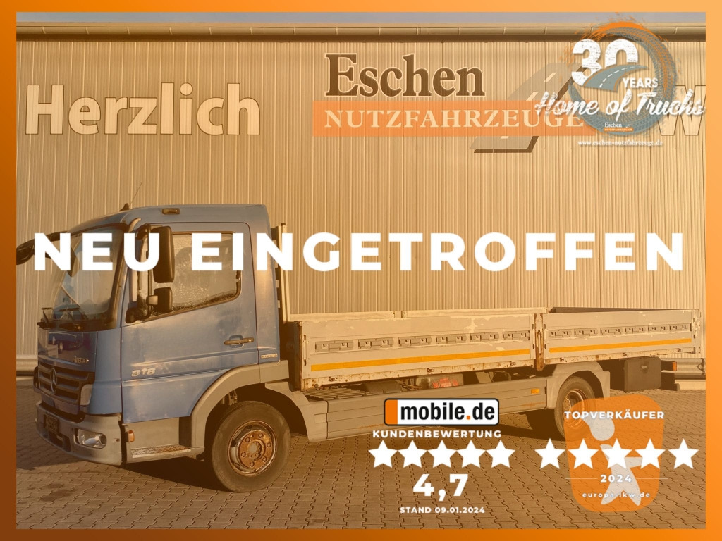Mercedes-Benz 818 Atego - 栏板式/ 平板卡车:图1 Mercedes-Benz 818 Atego - 栏板式/ 平板卡车:图1