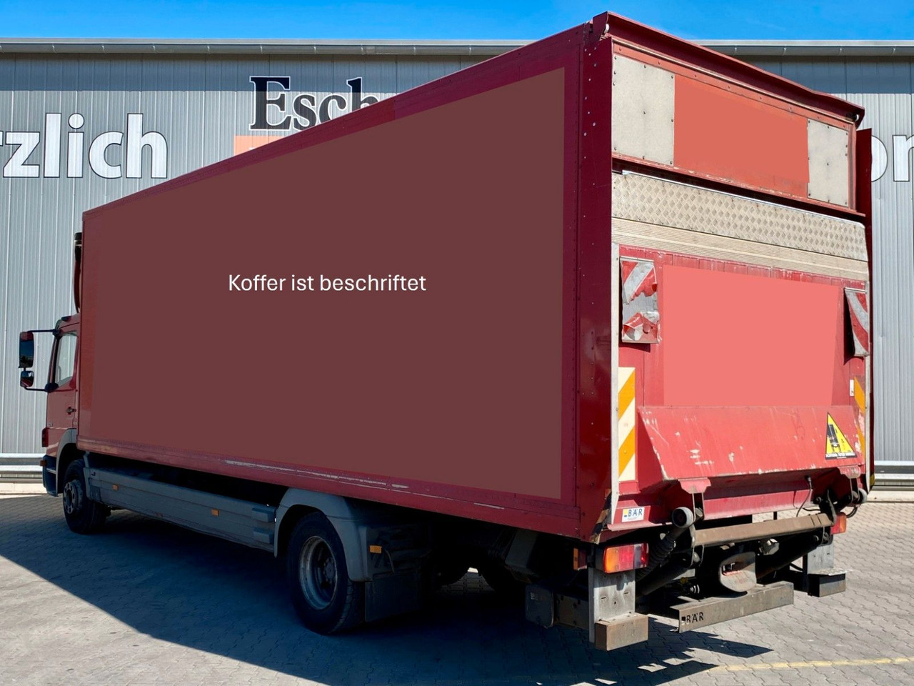 Mercedes-Benz Atego 1224 | BÄR LBW 1,50to*3x Sitze*Klima*AHK - 厢式卡车:图3 Mercedes-Benz Atego 1224 | BÄR LBW 1,50to*3x Sitze*Klima*AHK - 厢式卡车:图3