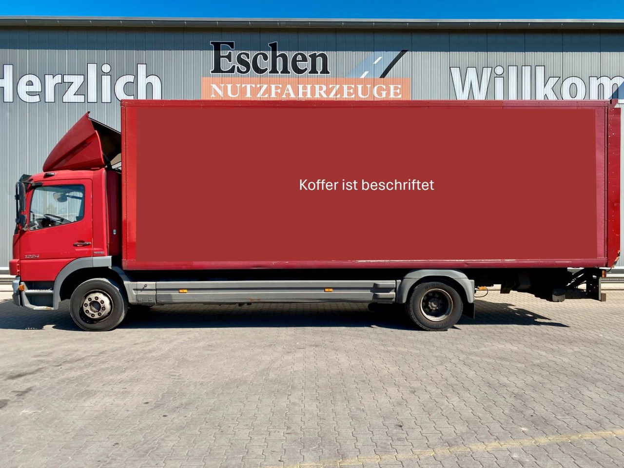 Mercedes-Benz Atego 1224 | BÄR LBW 1,50to*3x Sitze*Klima*AHK - 厢式卡车:图2 Mercedes-Benz Atego 1224 | BÄR LBW 1,50to*3x Sitze*Klima*AHK - 厢式卡车:图2