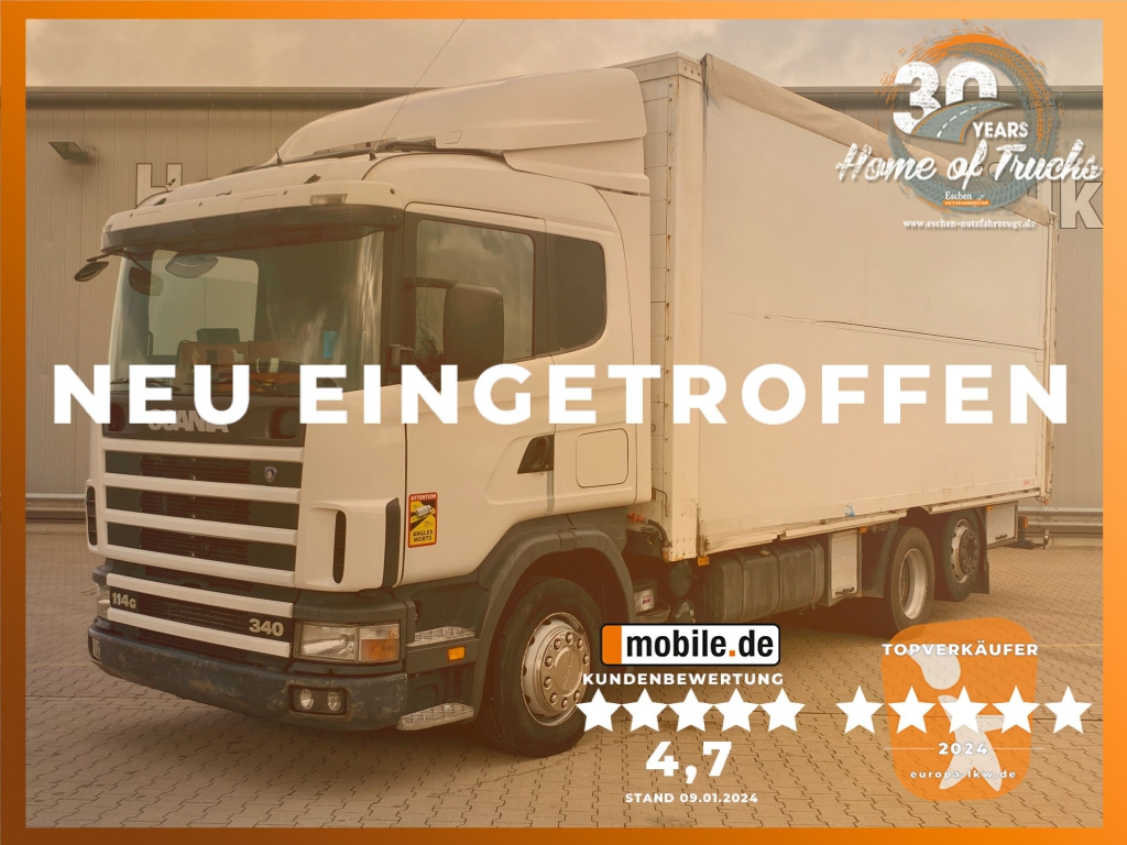Scania 114 G 340 / 6x2 BL - 侧帘卡车:图1 Scania 114 G 340 / 6x2 BL - 侧帘卡车:图1