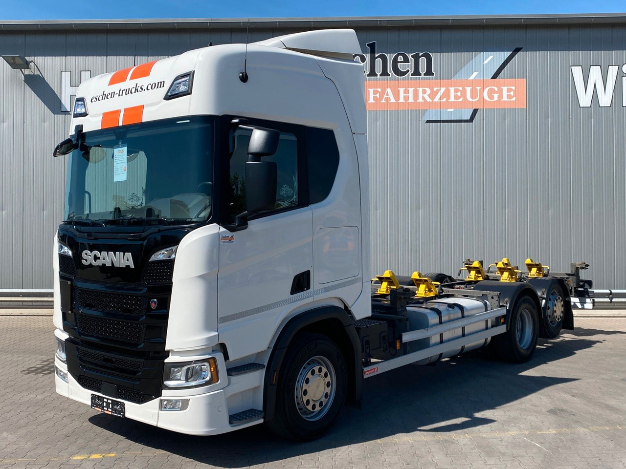 Scania R 450 B 6x2*4 BDF|Retarder*AHK*Lift*SDG Wechsler - 集装箱运输车/ 可拆卸车身的卡车:图1 Scania R 450 B 6x2*4 BDF|Retarder*AHK*Lift*SDG Wechsler - 集装箱运输车/ 可拆卸车身的卡车:图1