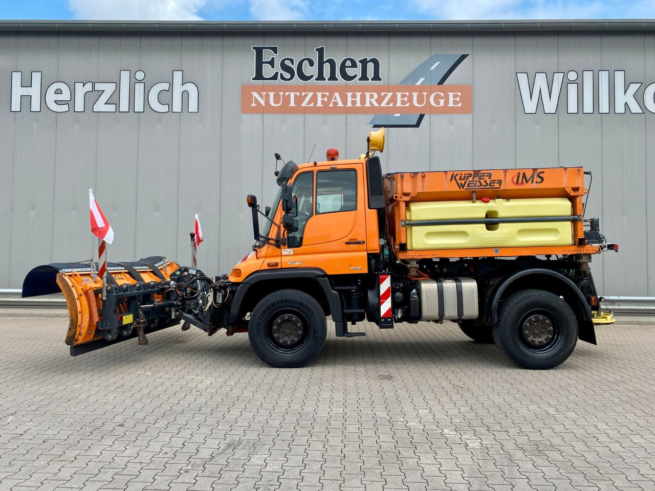 Unimog U 500 4x4 | Winterdienst*+4x Anbauten!Telligent - 除雪车:图3 Unimog U 500 4x4 | Winterdienst*+4x Anbauten!Telligent - 除雪车:图3