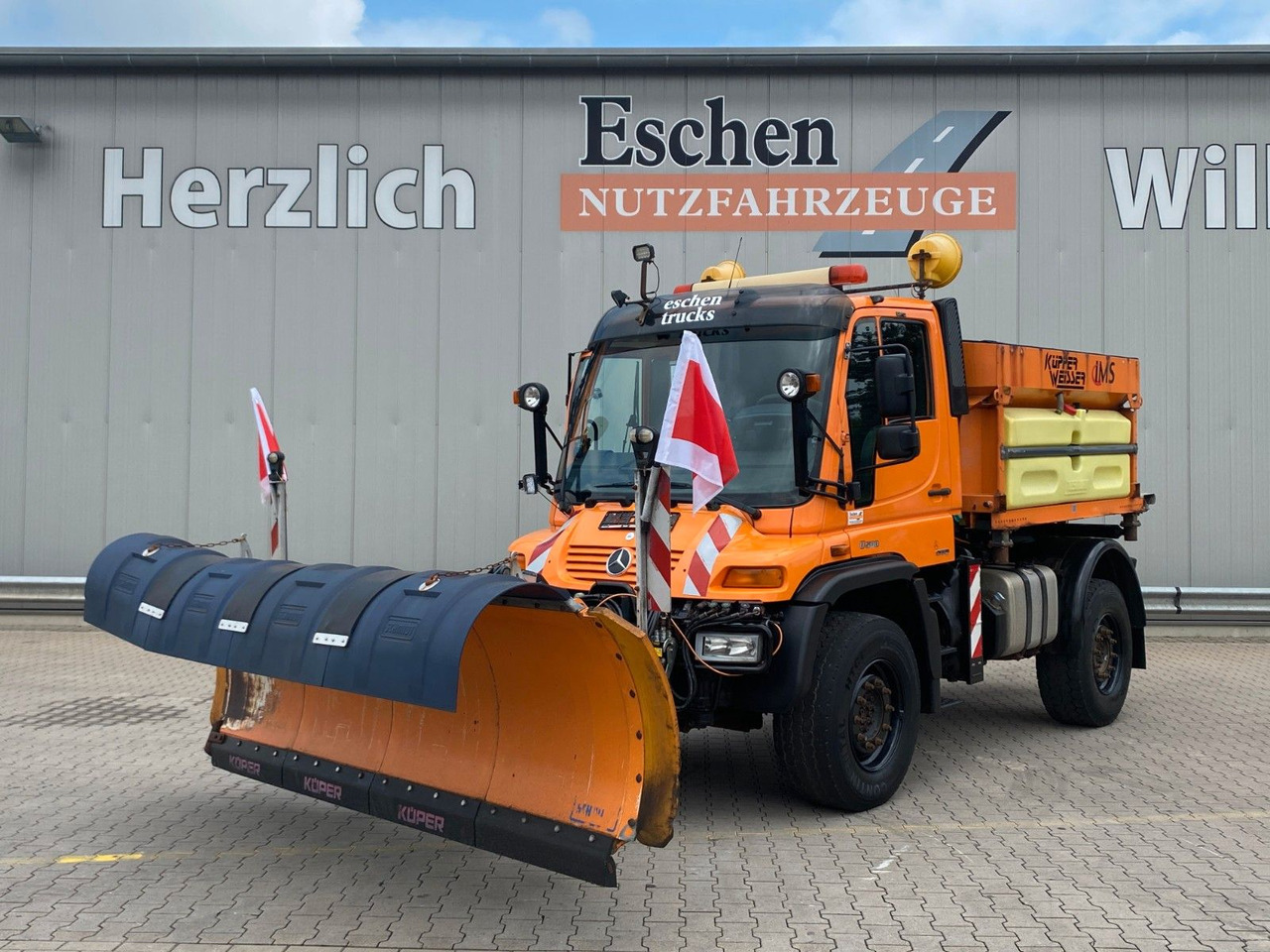 Unimog U 500 4x4 | Winterdienst*+4x Anbauten!Telligent - 除雪车:图2 Unimog U 500 4x4 | Winterdienst*+4x Anbauten!Telligent - 除雪车:图2