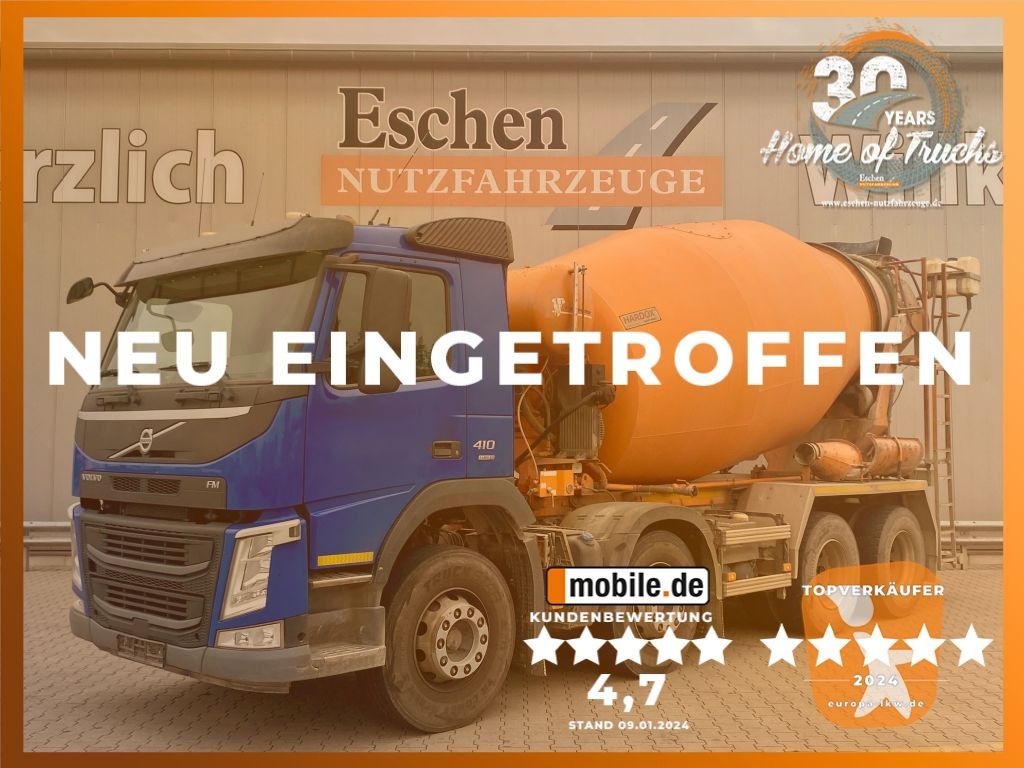 Volvo FM 410 / 8x4 | 9m³ Intermix*I-Shift*Klima*Blatt - 混凝土搅拌车:图1 Volvo FM 410 / 8x4 | 9m³ Intermix*I-Shift*Klima*Blatt - 混凝土搅拌车:图1