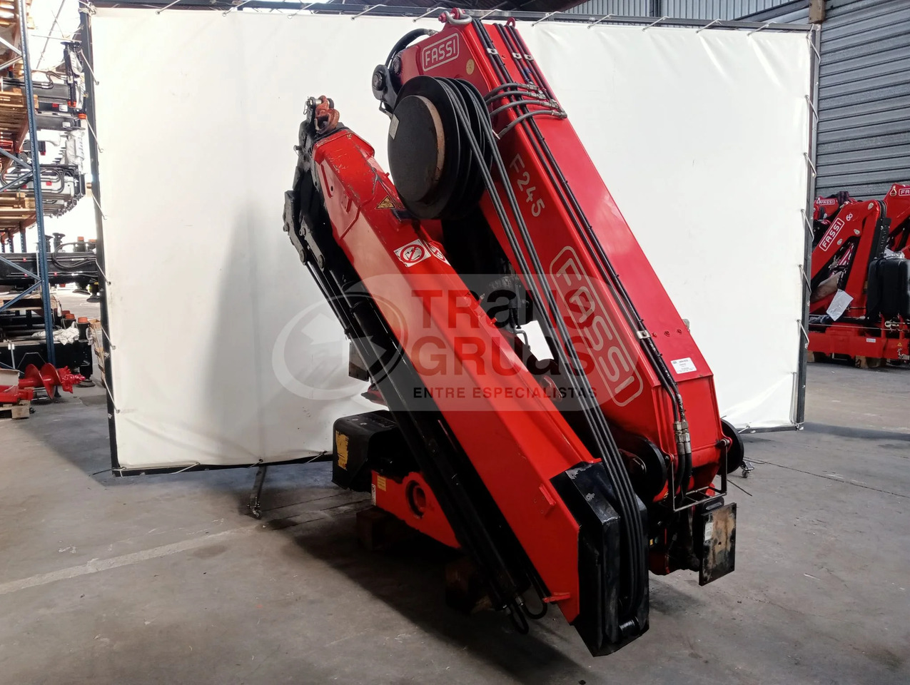 Grúa hidráulica Fassi F245A.2.25 E-DYNAMIC - 装载起重机:图4 Grúa hidráulica Fassi F245A.2.25 E-DYNAMIC - 装载起重机:图4
