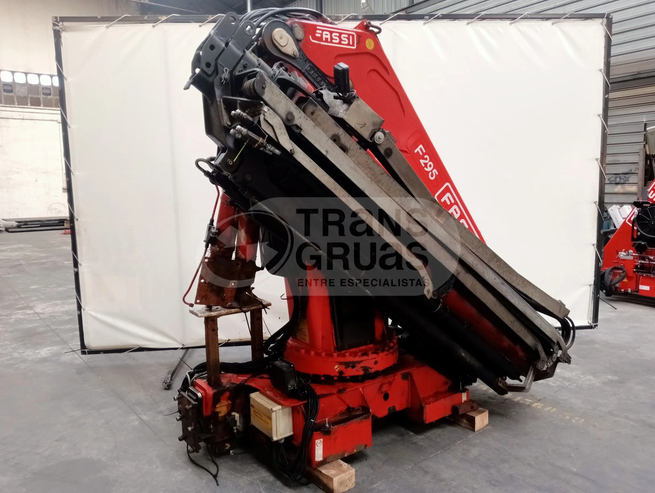 Grúa hidráulica Fassi F295RA.2.25 E-DYNAMIC - 装载起重机:图4 Grúa hidráulica Fassi F295RA.2.25 E-DYNAMIC - 装载起重机:图4