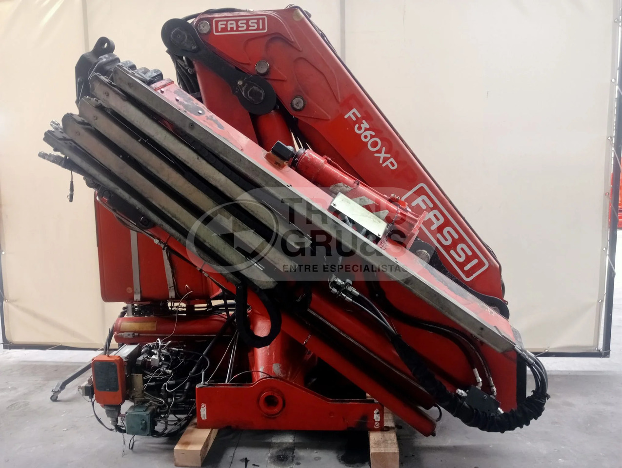 Grúa hidráulica Fassi F360BXP.25 - 装载起重机:图4 Grúa hidráulica Fassi F360BXP.25 - 装载起重机:图4