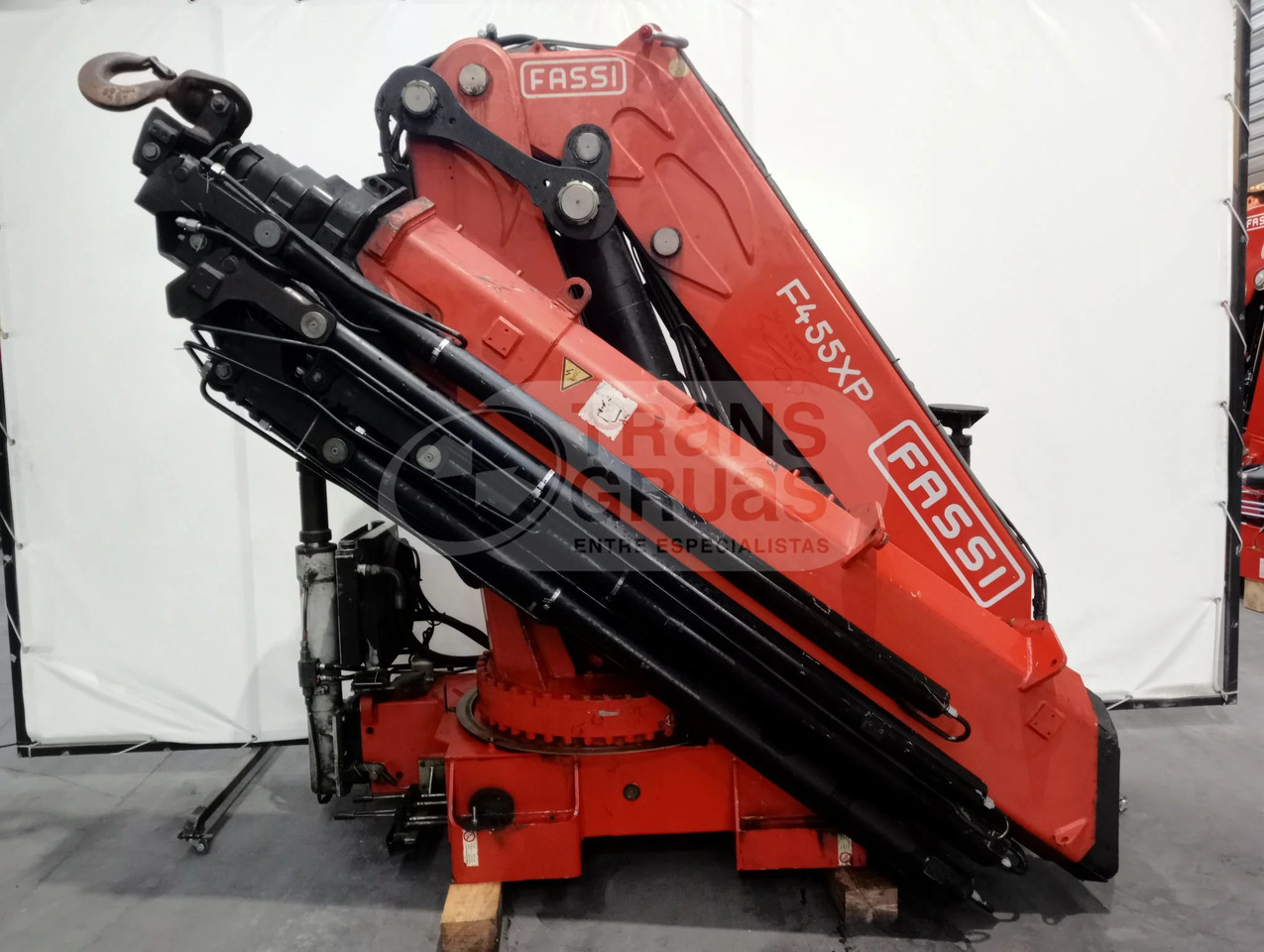 Grúa hidráulica Fassi F455AXP.28 - 装载起重机:图1 Grúa hidráulica Fassi F455AXP.28 - 装载起重机:图1