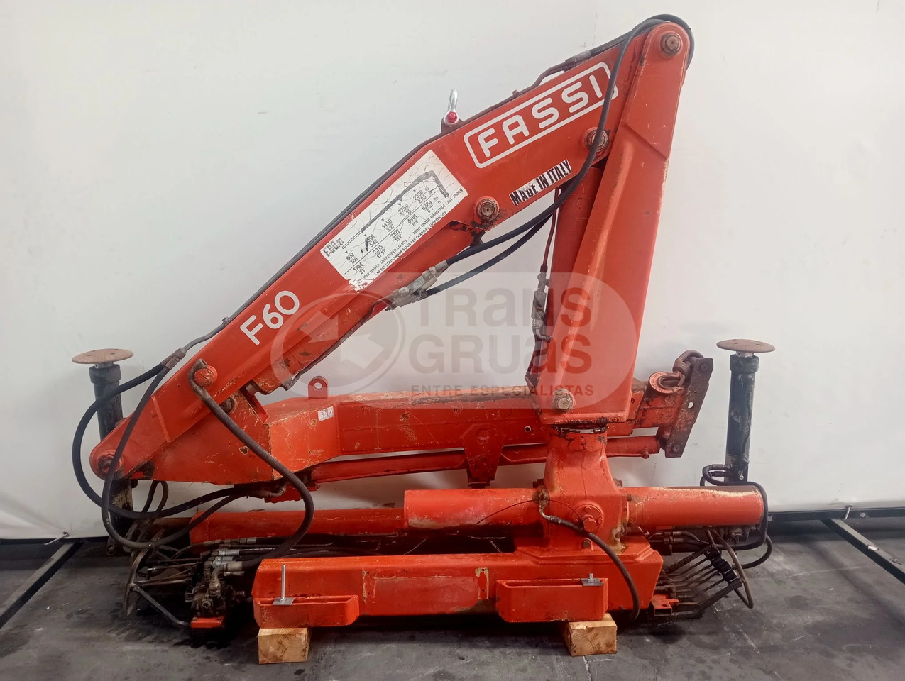 Grúa hidráulica Fassi F60.21 - 装载起重机:图1 Grúa hidráulica Fassi F60.21 - 装载起重机:图1