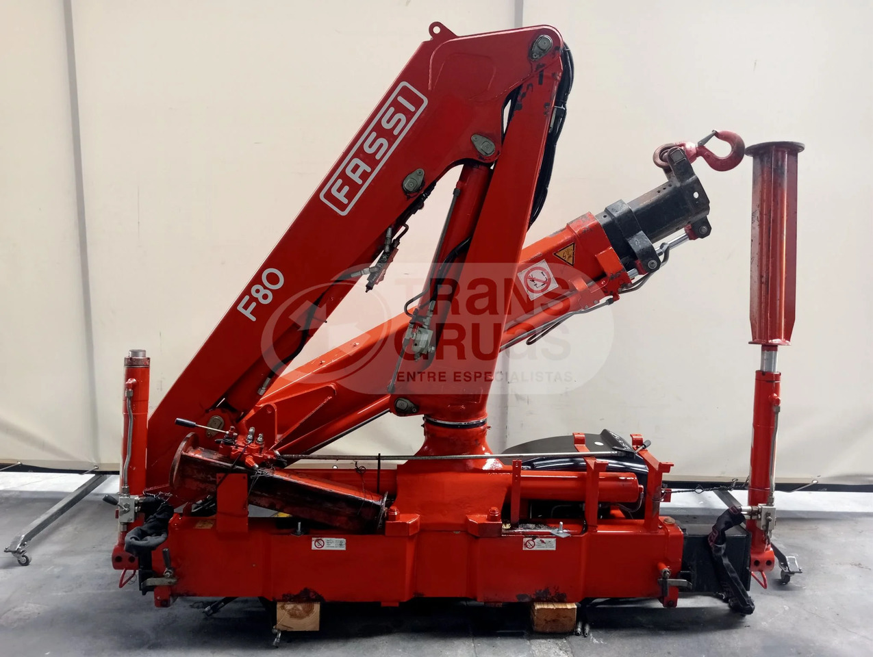 Grúa hidráulica Fassi F80A.22 - 装载起重机:图1 Grúa hidráulica Fassi F80A.22 - 装载起重机:图1