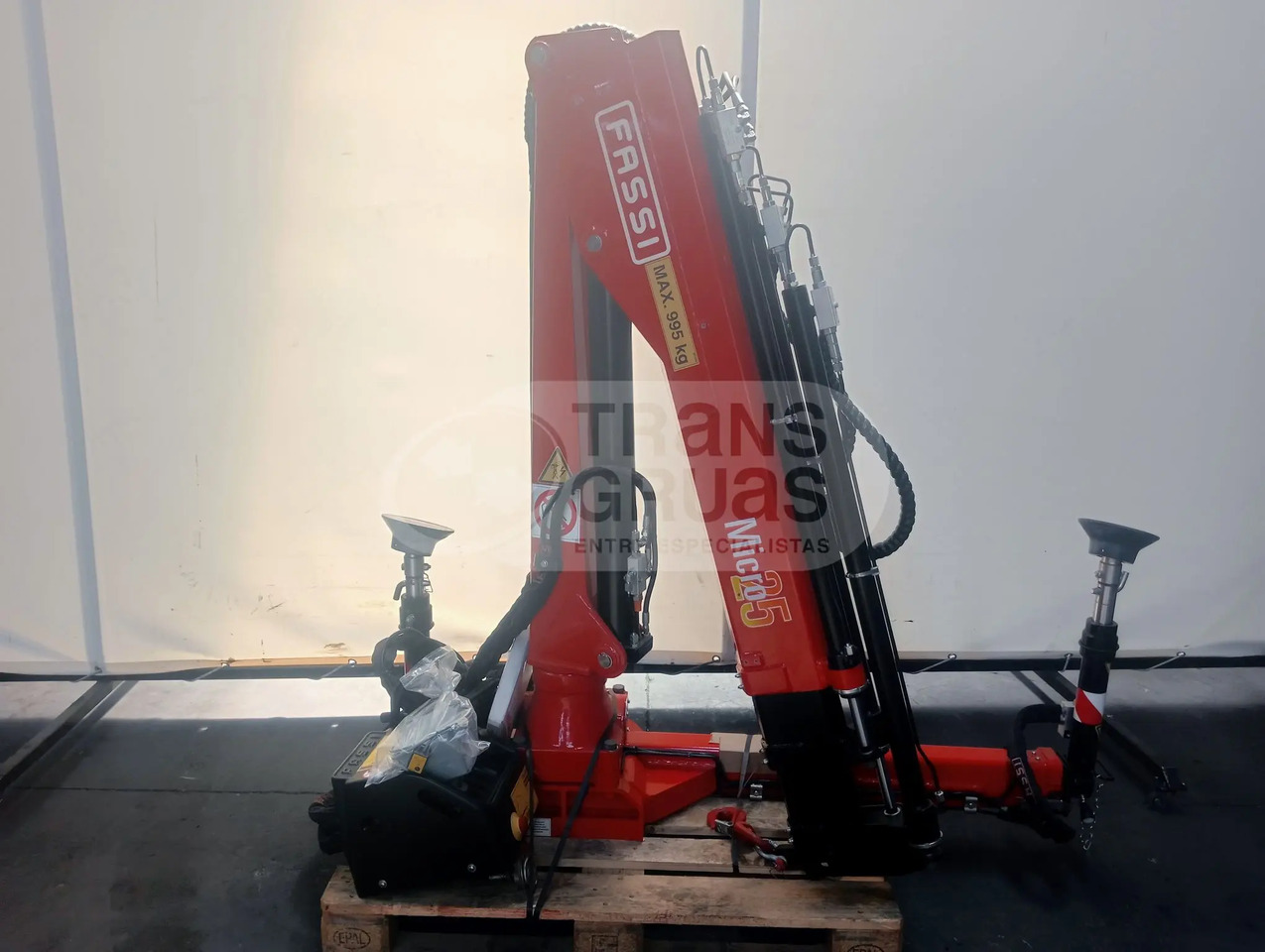 Grúa hidráulica Fassi micro M25A.13 Seminueva - 装载起重机:图3 Grúa hidráulica Fassi micro M25A.13 Seminueva - 装载起重机:图3