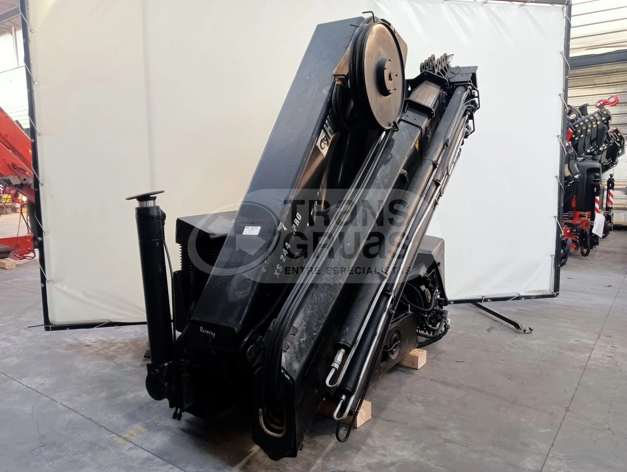 Grúa hidráulica HIAB 244EP-5 HIPRO - 装载起重机:图1 Grúa hidráulica HIAB 244EP-5 HIPRO - 装载起重机:图1