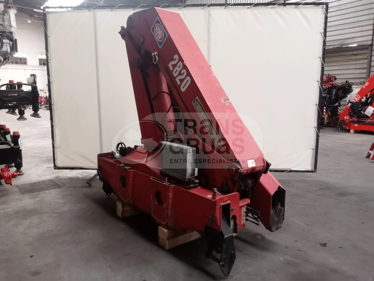 Grúa hidráulica HMF 2823 K6 - 装载起重机:图5 Grúa hidráulica HMF 2823 K6 - 装载起重机:图5