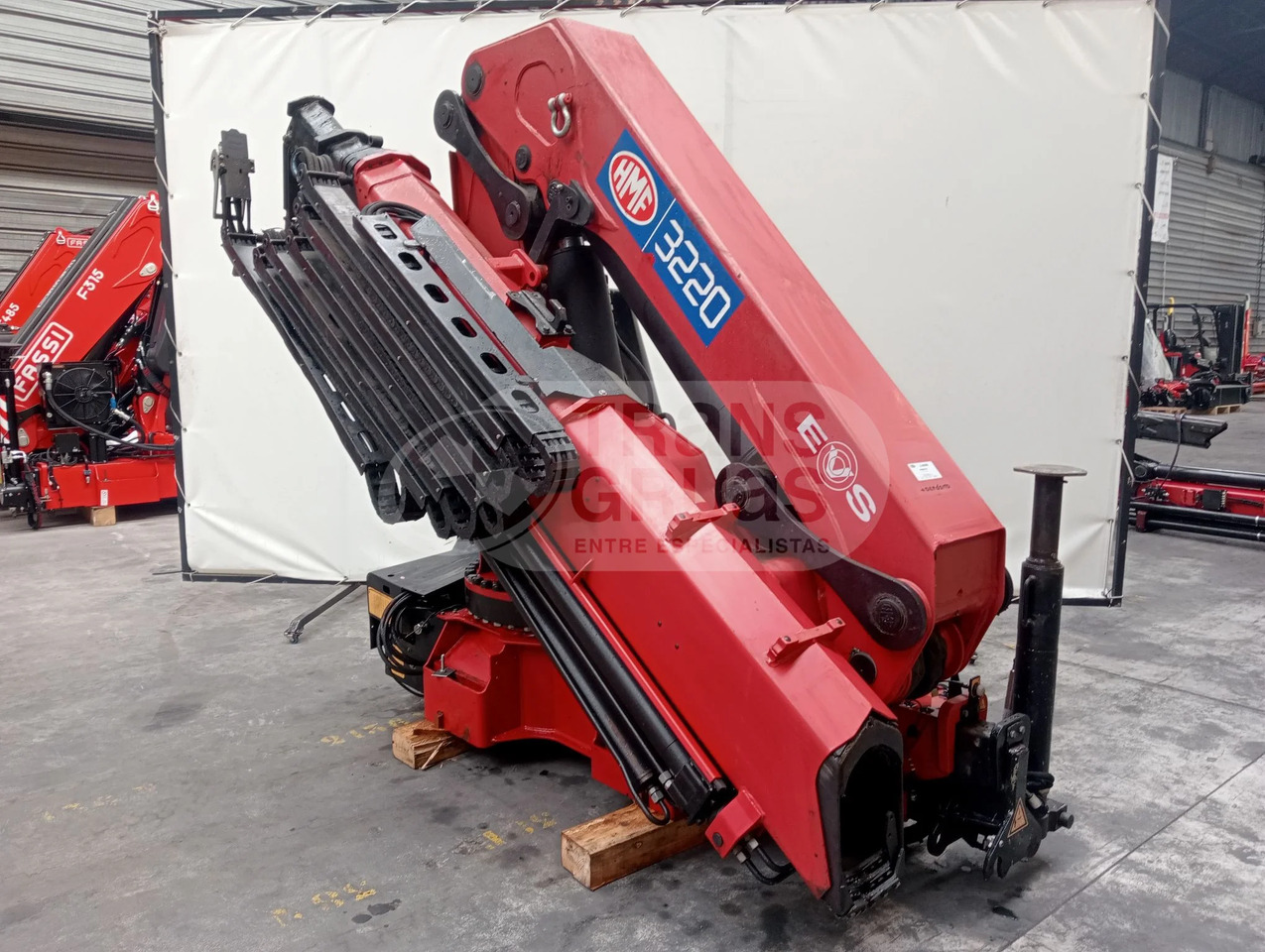 Grúa hidráulica HMF 3220 K6 - 装载起重机:图4 Grúa hidráulica HMF 3220 K6 - 装载起重机:图4