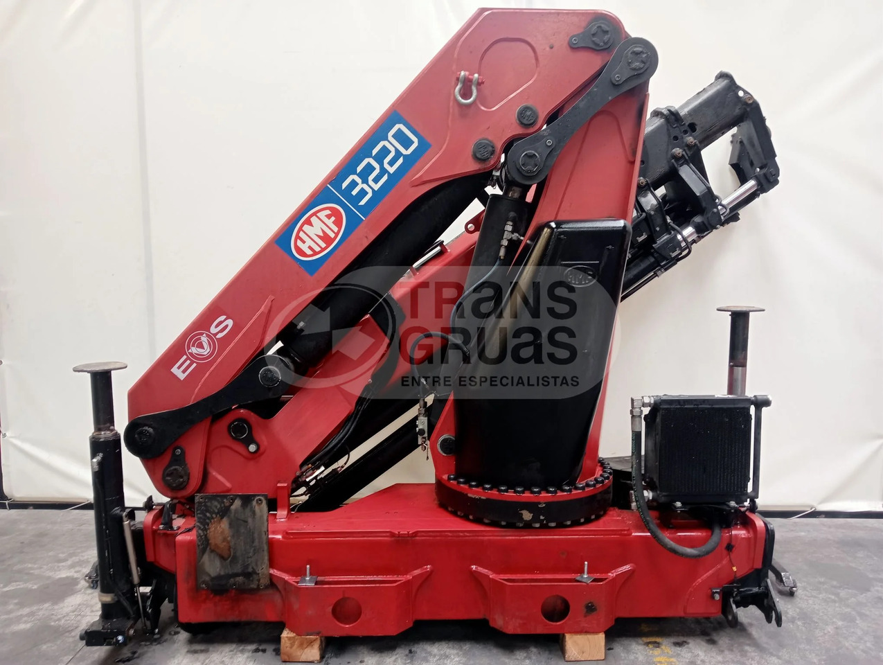 Grúa hidráulica HMF 3220 K6 - 装载起重机:图1 Grúa hidráulica HMF 3220 K6 - 装载起重机:图1