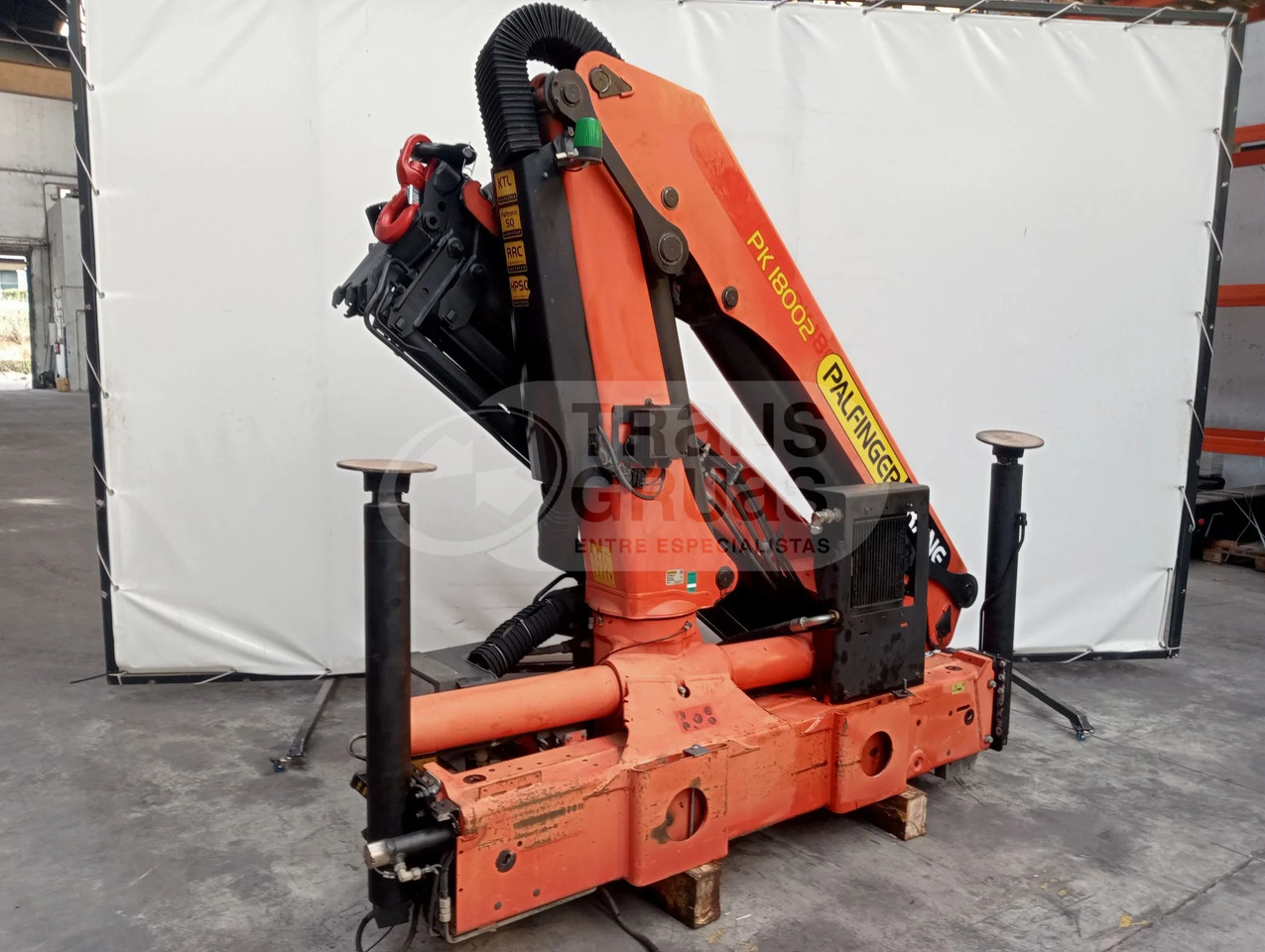 Grúa hidráulica Palfinger PK 18002 EH - 装载起重机:图4 Grúa hidráulica Palfinger PK 18002 EH - 装载起重机:图4