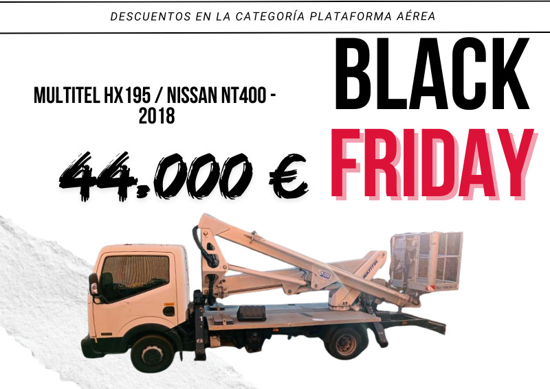 MULTITEL NISSAN NT 400 + HX 195 - 车载空中平台:图1 MULTITEL NISSAN NT 400 + HX 195 - 车载空中平台:图1