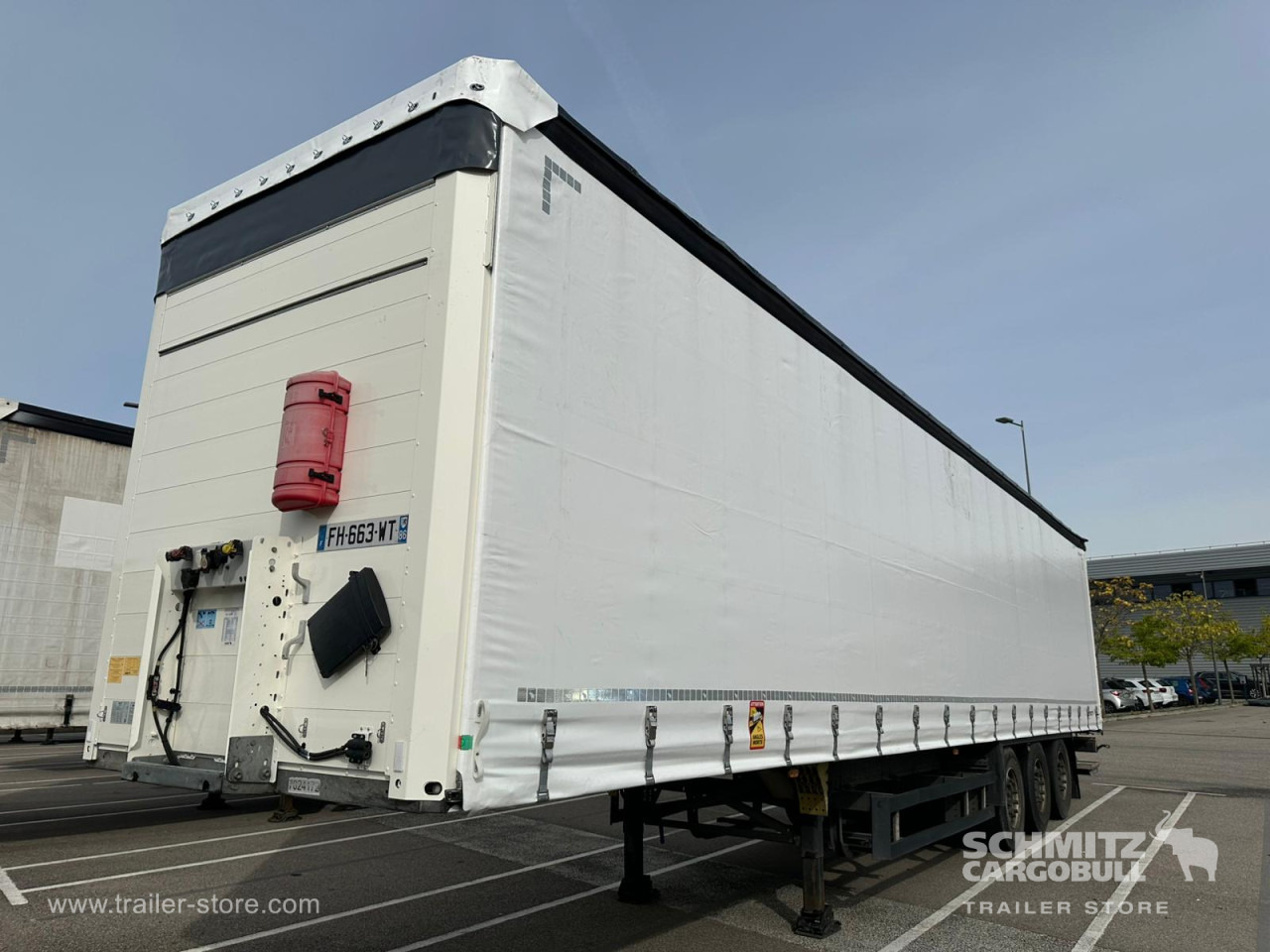 侧帘半拖车 SCHMITZ Curtainsider Standard Taillift：图8