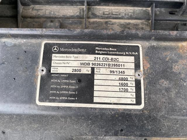 平板货车, 康比货车 Mercedes 211 CDI B2C：图14
