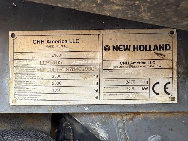 New Holland L 160 - 轮式装载机:图5 New Holland L 160 - 轮式装载机:图5